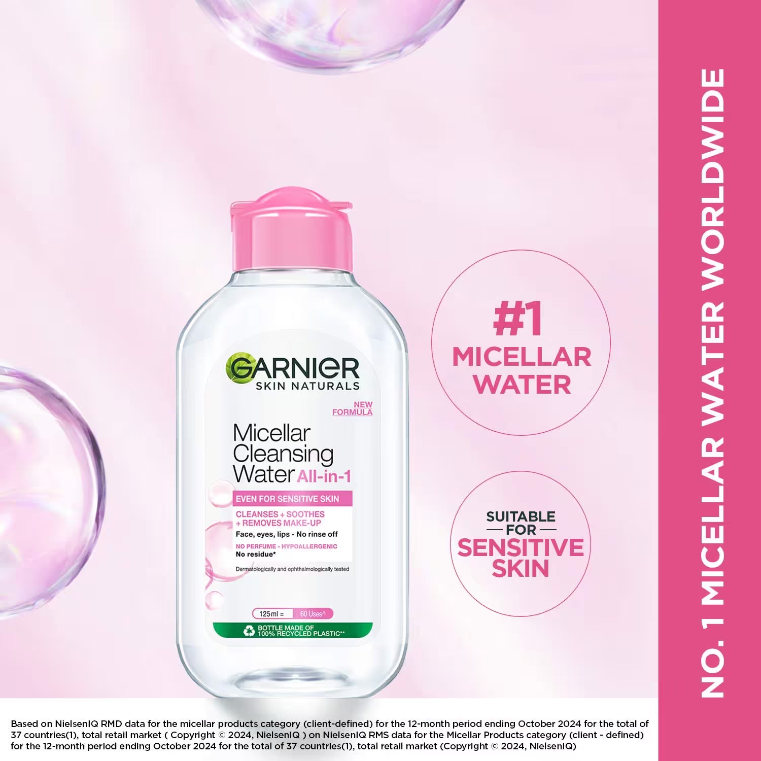 Garnier Skin Naturals Micellar Cleansing Water (125ml)