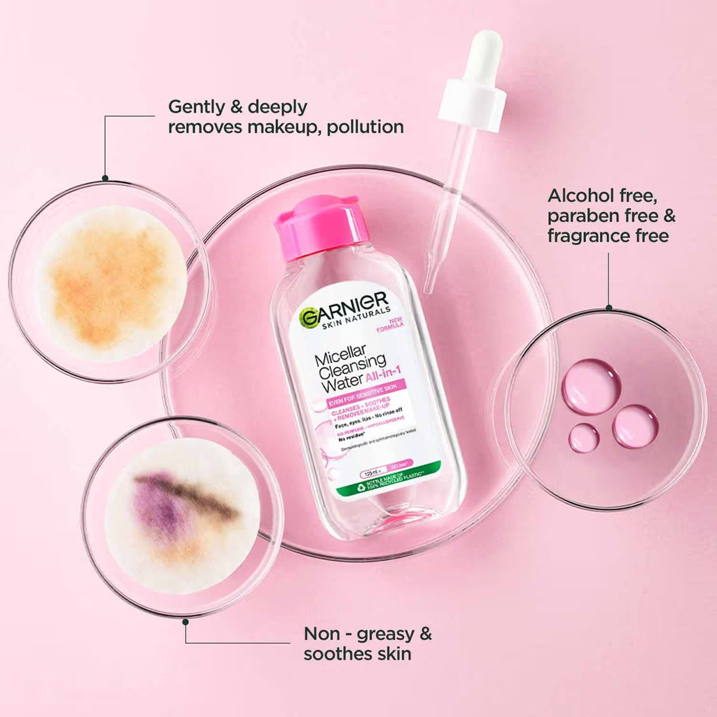 Garnier Skin Naturals Micellar Cleansing Water (125ml)