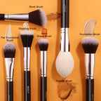 BEILI 20Pcs Professional Makeup Brush Set