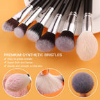 BEILI 20Pcs Professional Makeup Brush Set