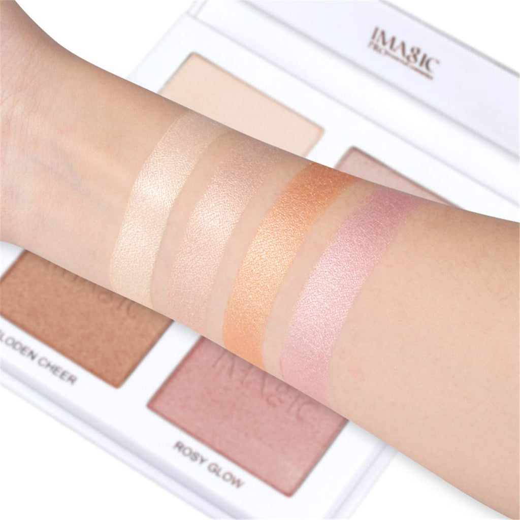 IMAGIC 4 Color Highlighter Makeup Palette