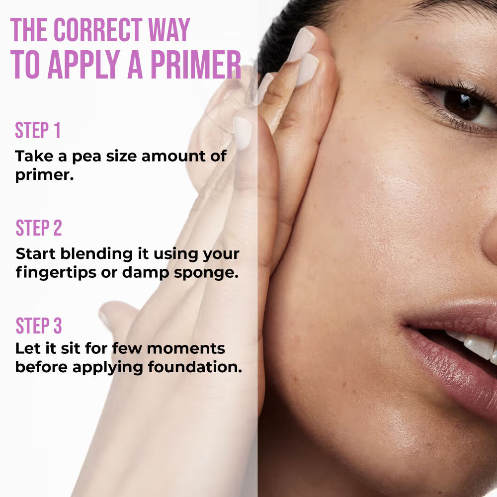 Insight Cosmetics 3 In 1 Long Lasting Primer - (30ml)