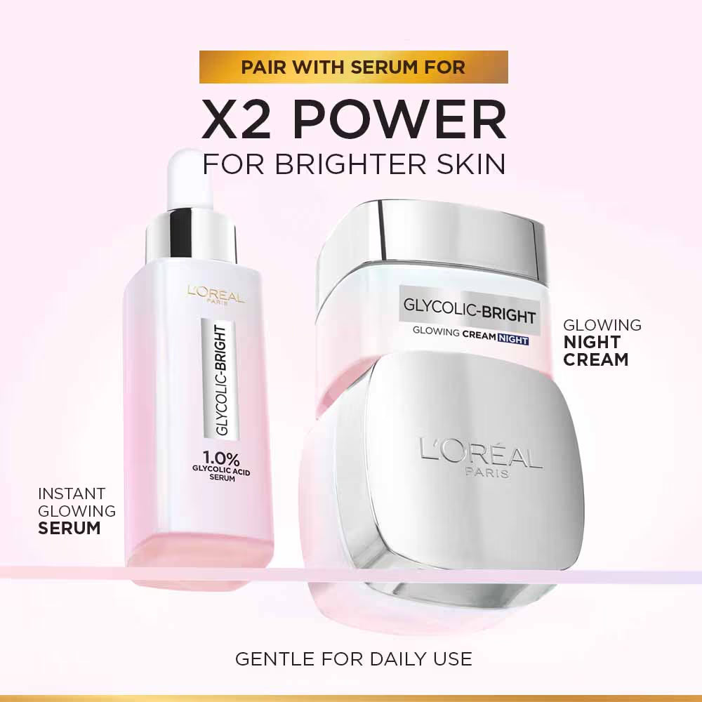 L'Oreal Paris Glycolic Bright Glowing Night Cream