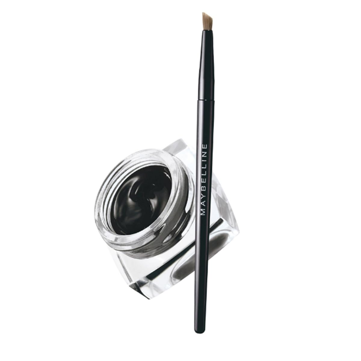 Maybelline New York Lasting Drama Gel Eyeliner With Expert Eyeliner Brush - 01 Blackest Black (2.5g)