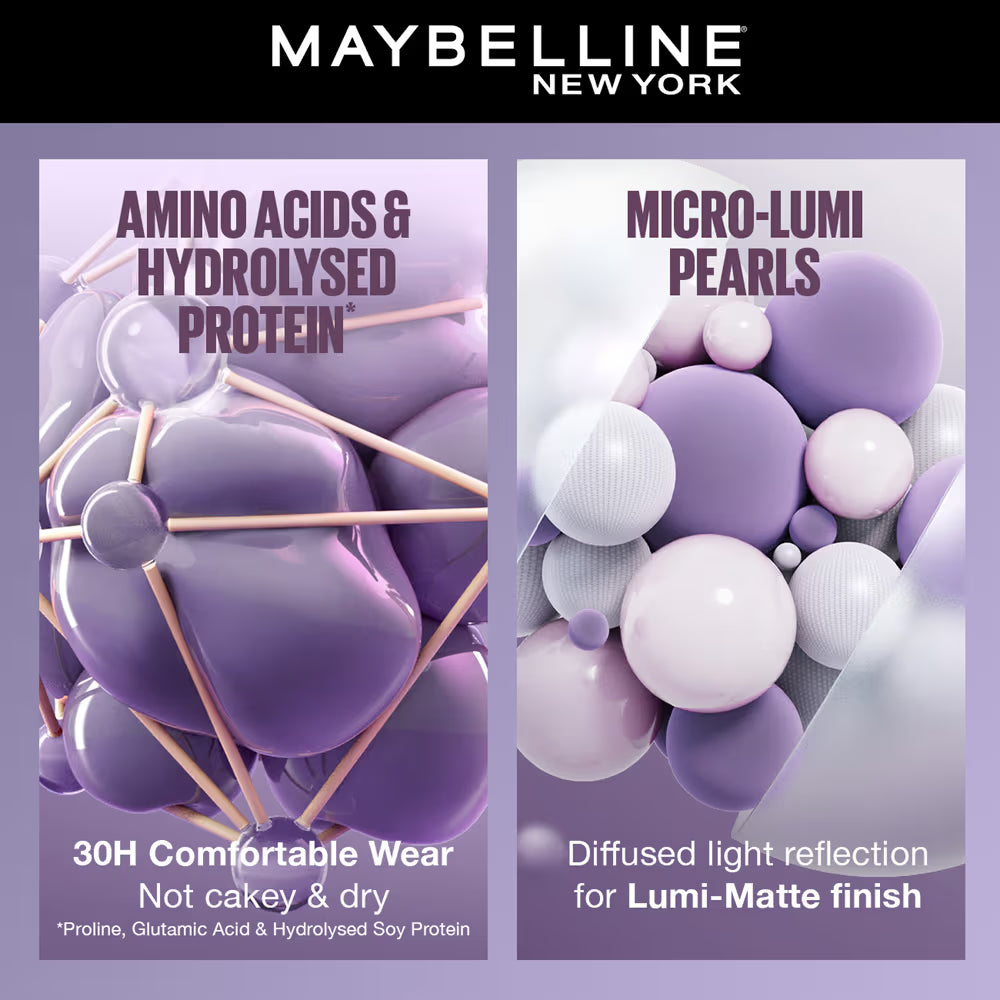 Maybelline New York Super Stay Lumi-Matte Liquid Foundation 30H Longwear