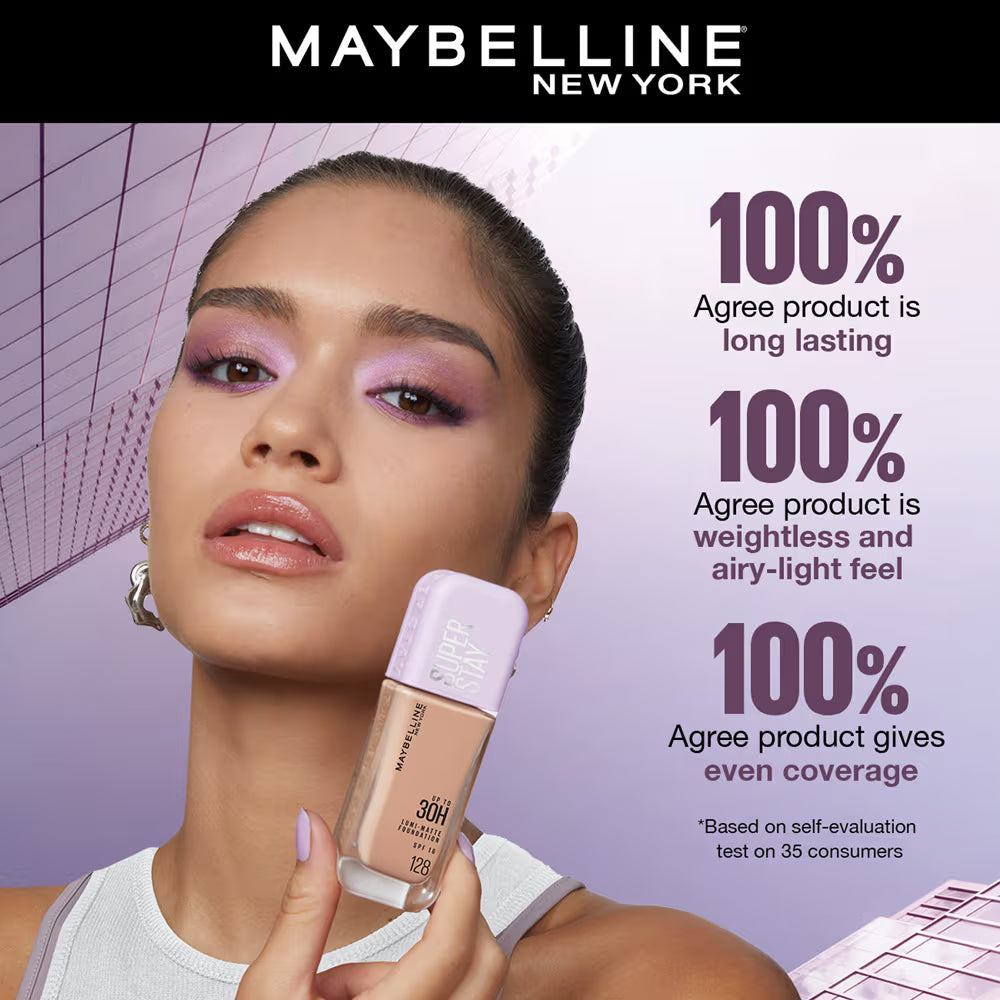 Maybelline New York Super Stay Lumi-Matte Liquid Foundation 30H Longwear
