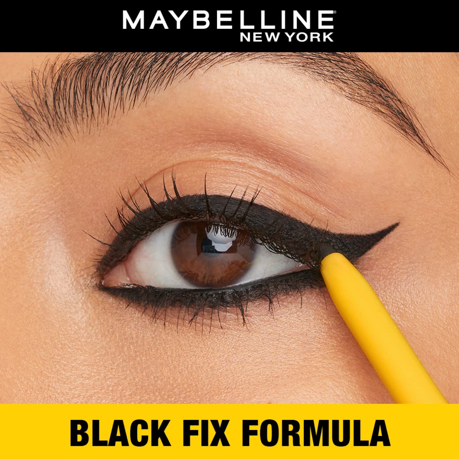 Maybelline New York The Colossal Kajal, Smudge proof & Waterproof Lasts Up To 24H - Deep Black (0.35g)