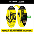 Maybelline New York The Colossal Kajal, Smudge proof & Waterproof Lasts Up To 24H - Deep Black (0.35g)