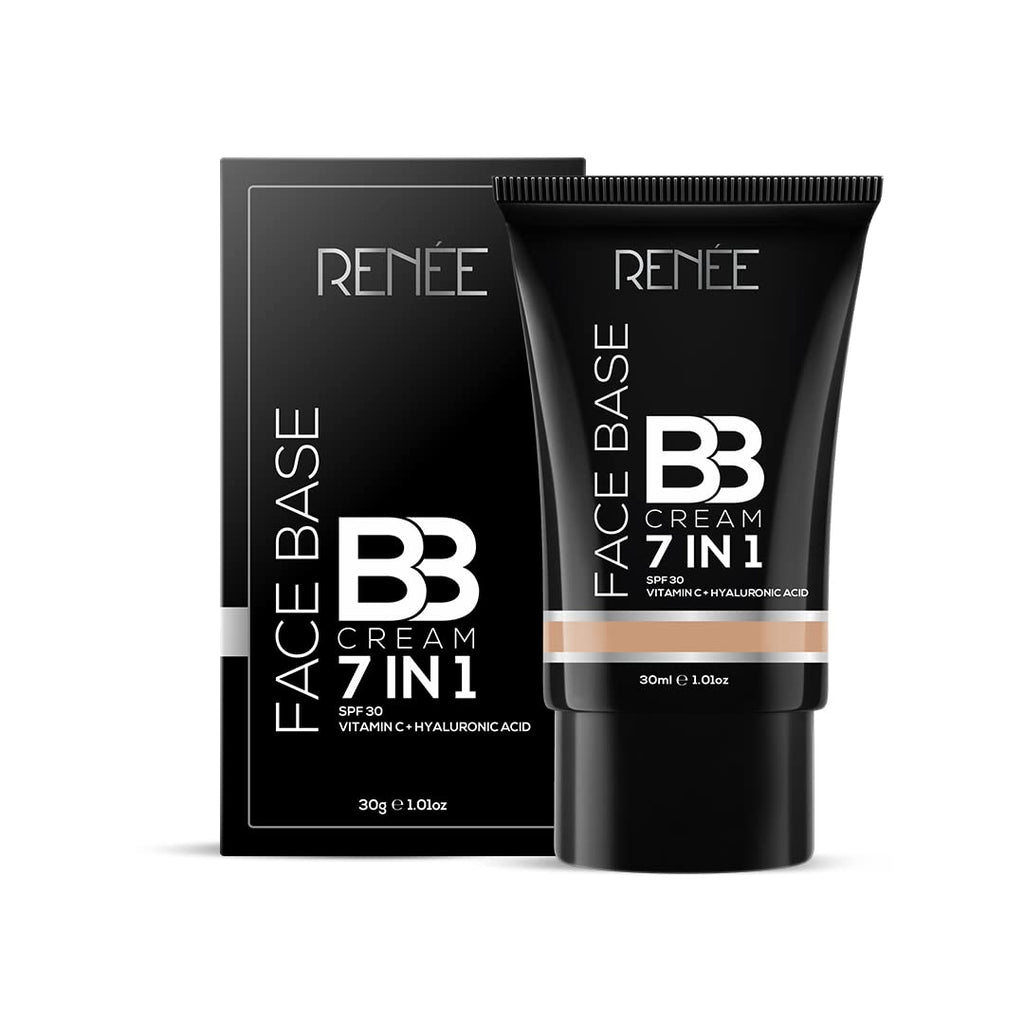 RENEE 7-In-1 Face Base BB Cream SPF 30 - B03 Biscuit (30ml)