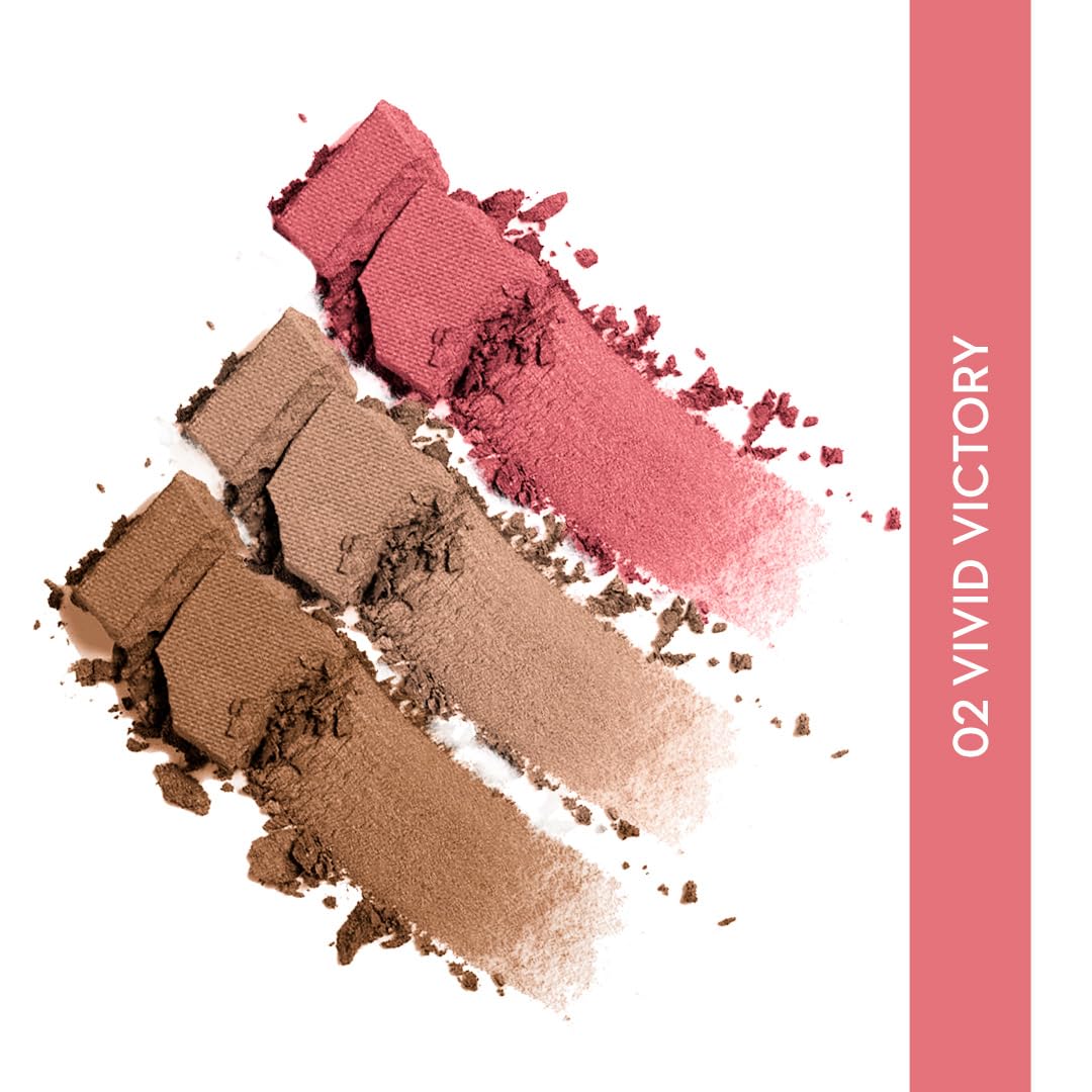 SUGAR Cosmetics Contour De force Mini Highlighter - 02 Vivid Victory (12 g)